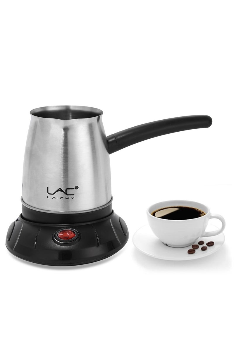 LAC LAICHY LAC Electric Coffee Kettle，500ML，650W，360° Rotatable Base Coffee Maker,Stainless Steel Material ，Suitable for Home - Image 1